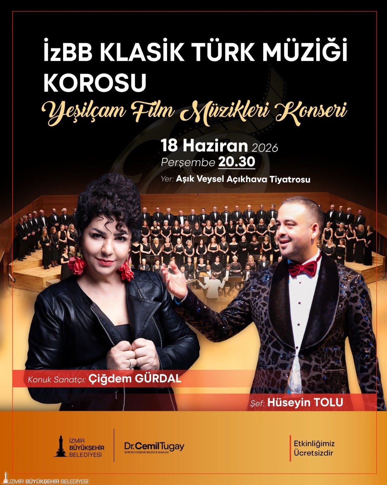 İzmir’de Ücretsiz Yeşilçam Konseri Nostaljik Gece Için Geri Sayım Başladı-1