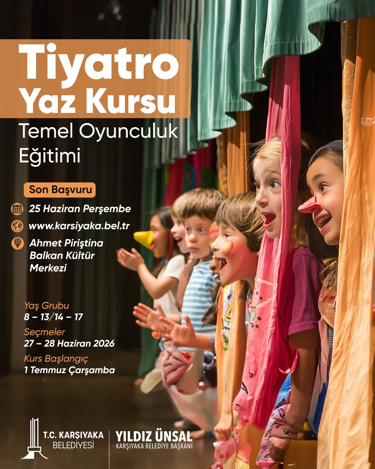 Karşıyaka'da Gençlere Fırsat! Tiyatro Kursu Başvuruları Başladı (2)