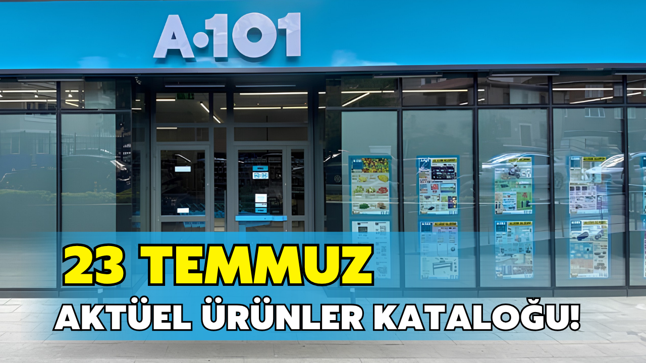 23 Temmuz A101 "Aldın Aldın" kataloğu yayımlandı! Su sebilinde indirim fırsatı