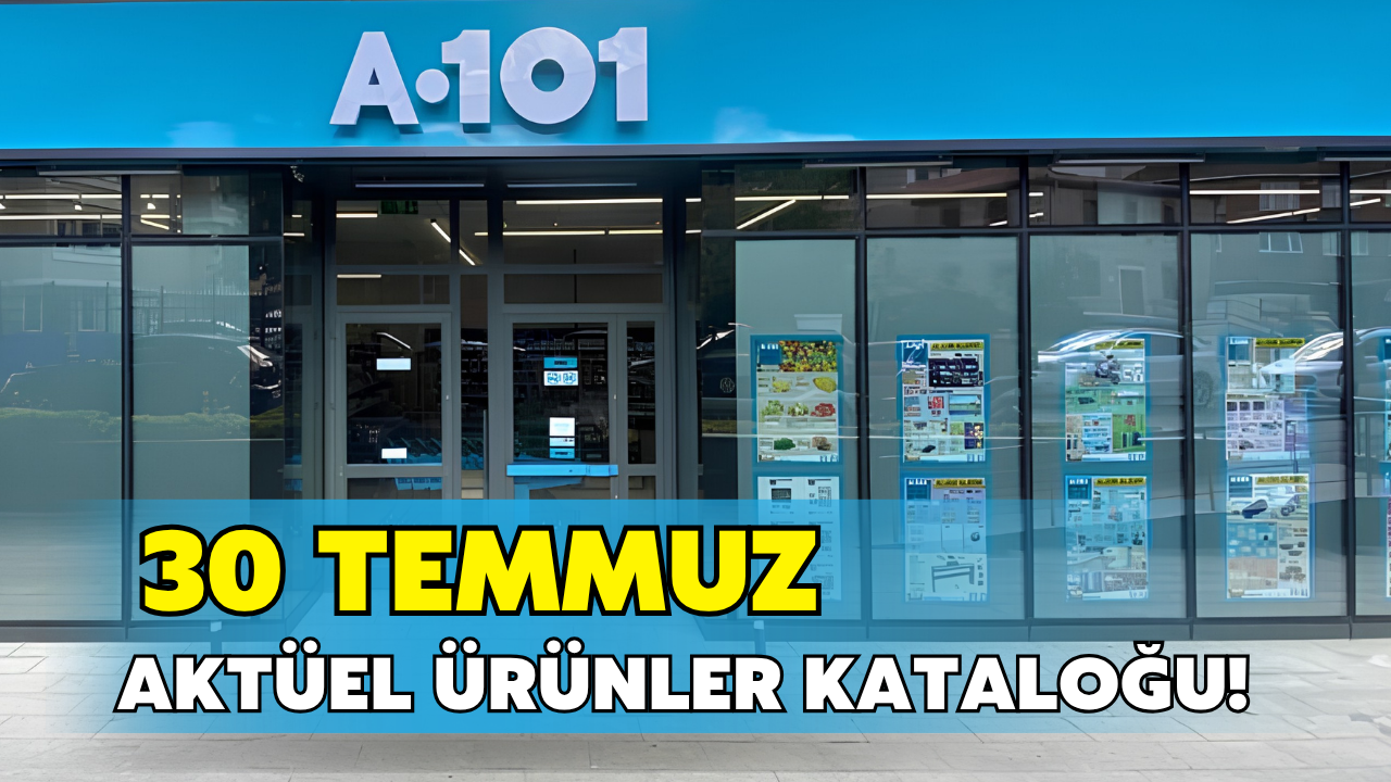 30 Temmuz A101 aktüel kataloğu yayımlandı! Bu hafta A101'de ankastre set, elektrikli moped satışa çıkıyor
