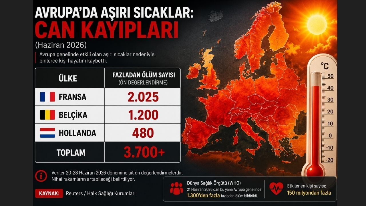 Avrupa Sıcaklık Tablo