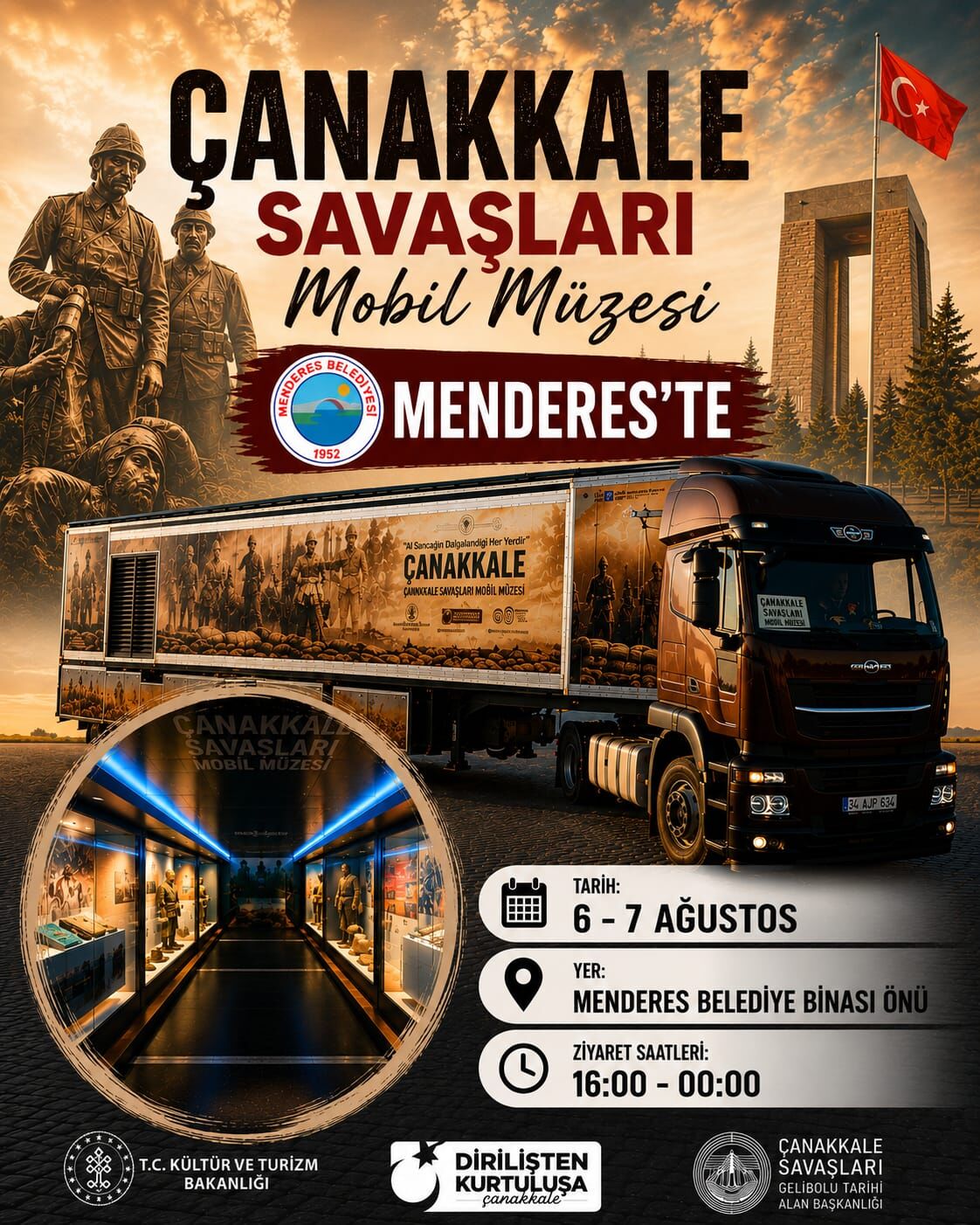 Çanakkale'yi Yerinde Göremeyenler Için Fırsat! İzmir'e Geliyor (1)