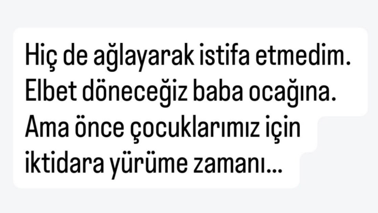 Chpde Dikkat Ceken Istifa Omer Eskinin Esi Istifasini Boyle Duyurdu 3