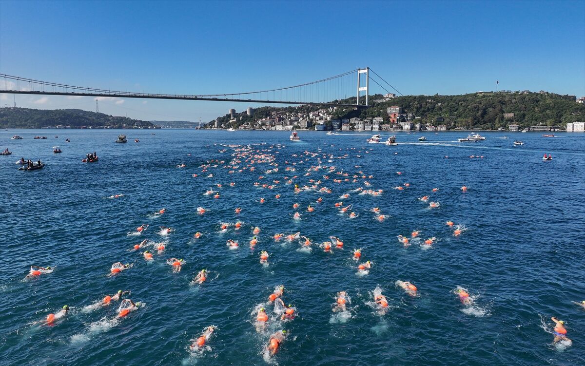 38. Boğaziçi Kıtalararası Yüzme Yarışı Başladı 2
