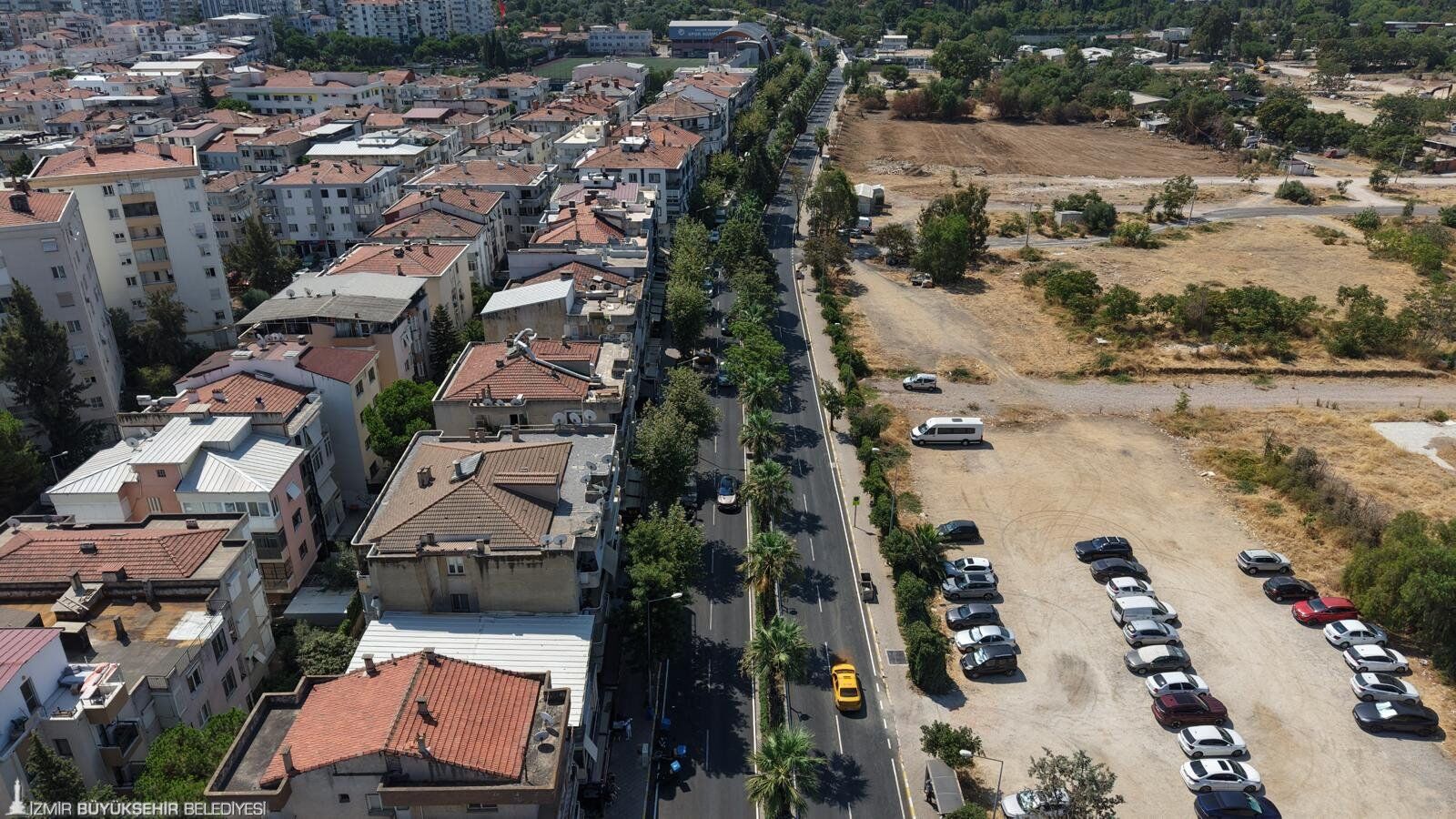 Balçova’da Esnafı Sevindiren Çalışma Üç Önemli Cadde Yenilendi! (1)