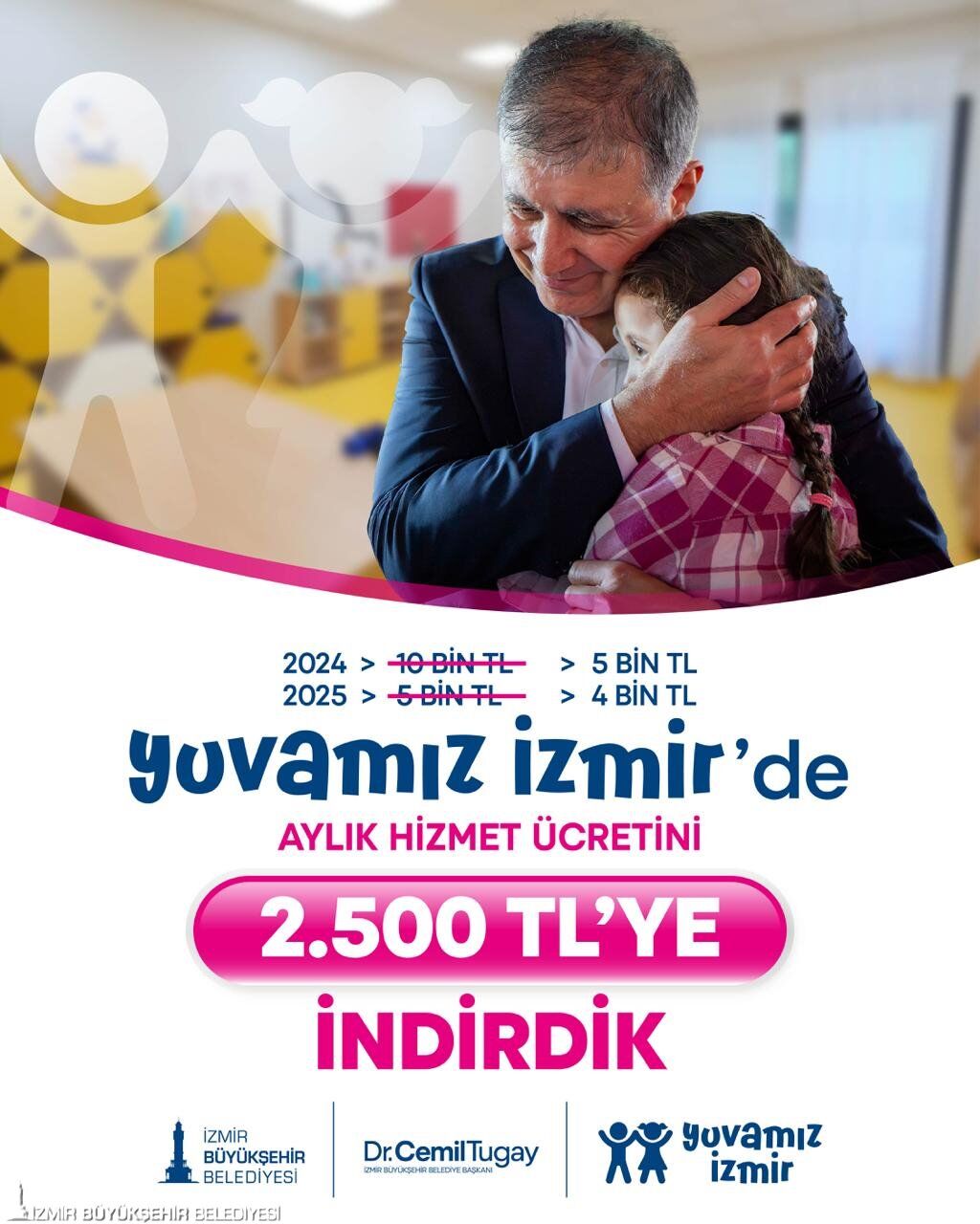 Başkan Tugay Ailelere Duyurdu! Yuvamız İzmir’de Ücretler Üçüncü Kez Düştü (1)-1
