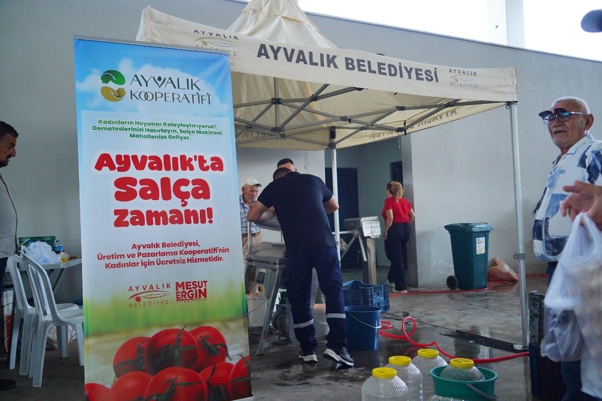 Domates Ve Biberleri Hazırlayın! Ücretsiz Makineler Mahalle Mahalle Kurulacak (1)