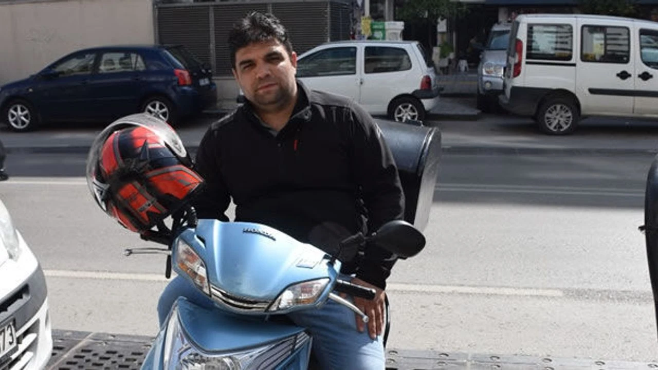 İzmir Motosikletli Kuryeler Derneği (İmkd) Başkanı Burhan Akgül 2