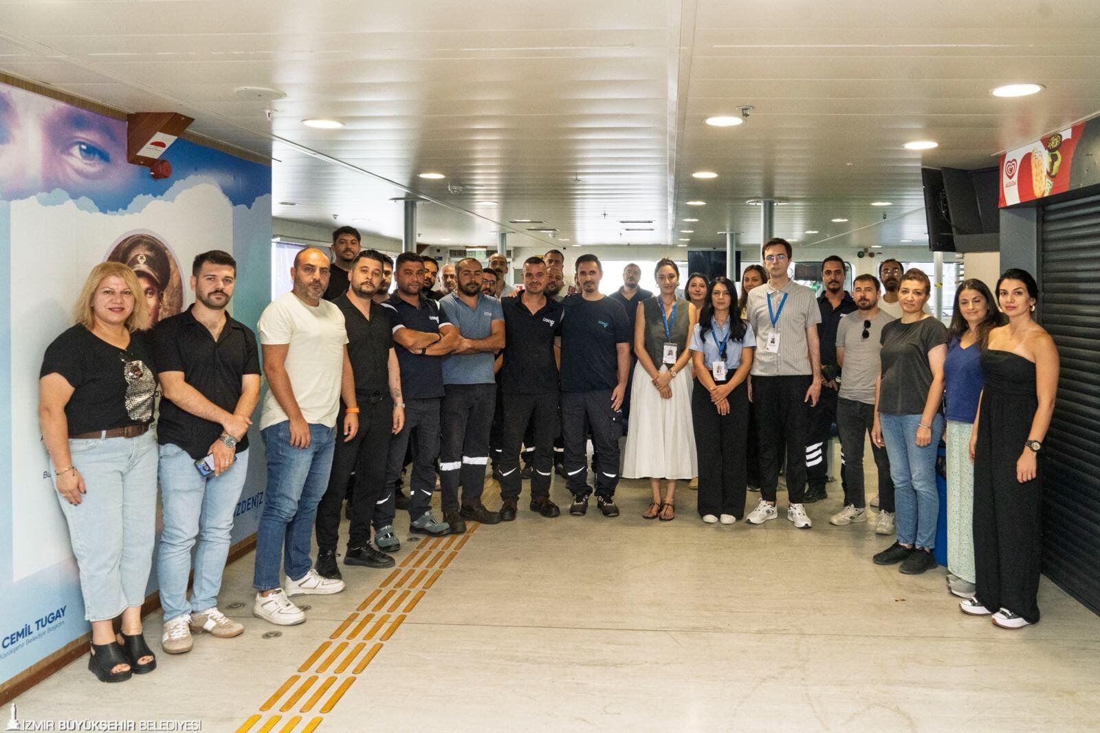 İzmir’de Feribotta Uygulamalı Tatbikat Yapıldı İlk 72 Saatin Önemi! (2)