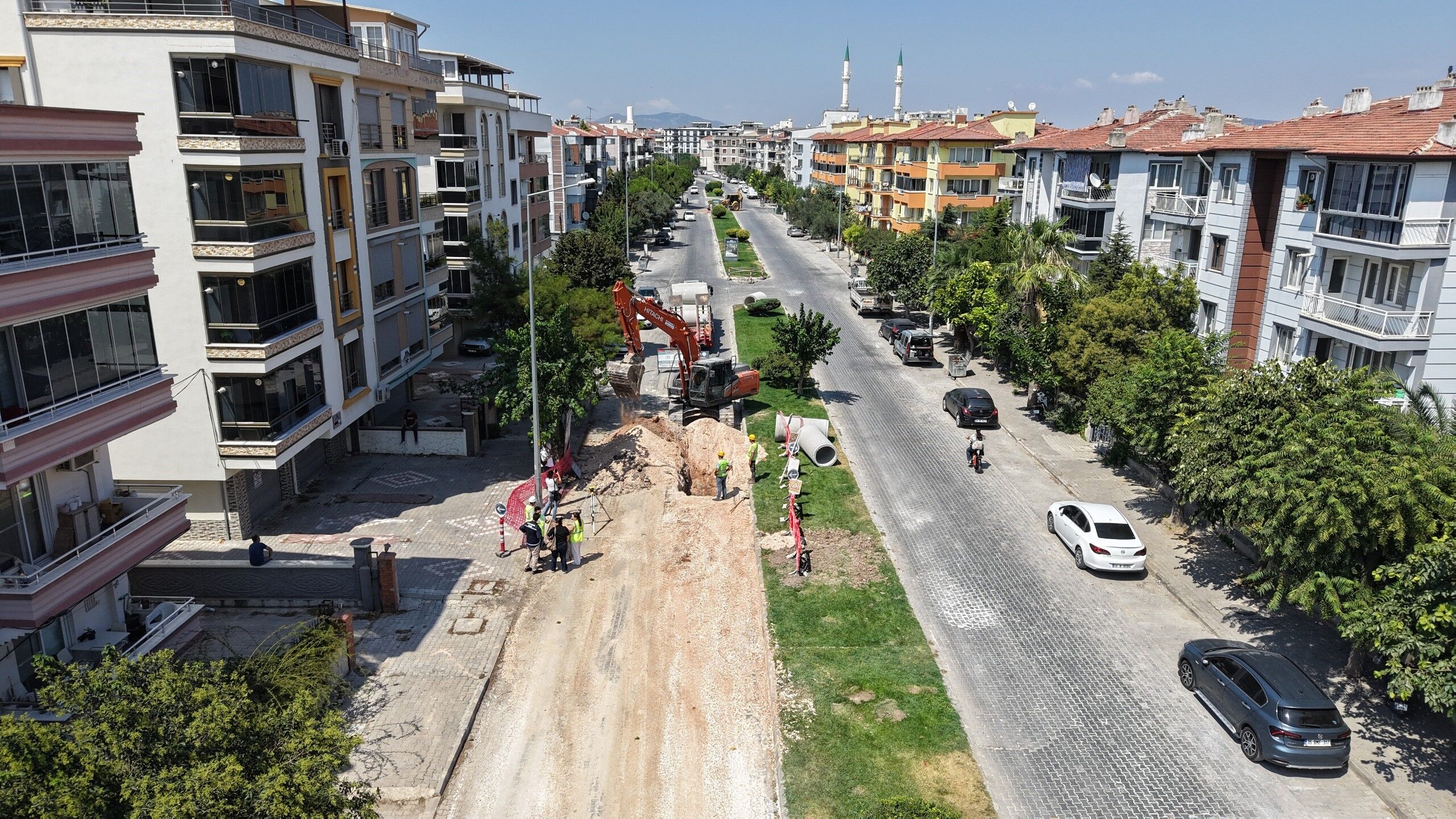 Yağmur Sonrası “Göl” Olan O Mahallede Altyapı Yenileniyor! 27 Yıllık Sorun Bitiyor (2)