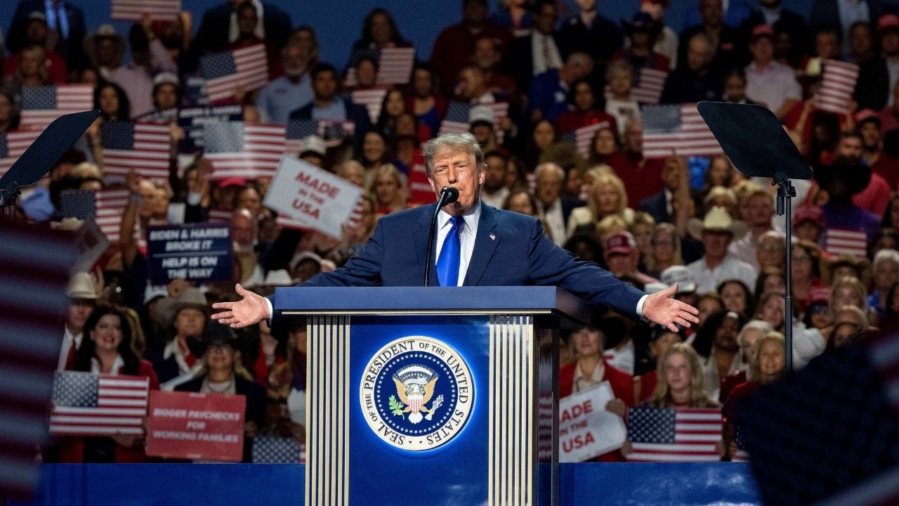 Abd Başkanı Trump Kendisine Oy Verenlere 5 Bin Dolar Vereceğini Duyurdu (2)