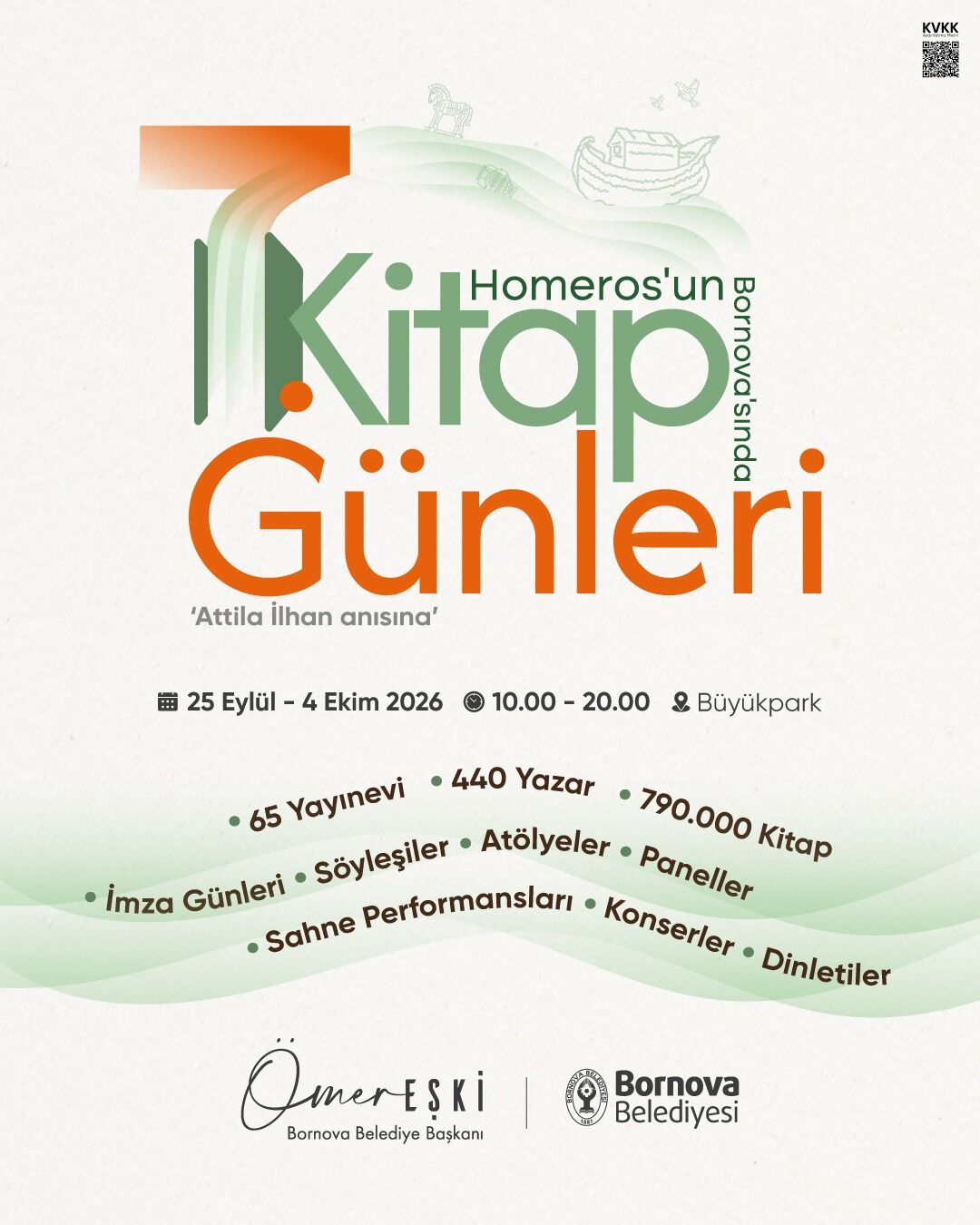 Attila İlhan Anısına Düzenlenecek Bornova’da Kitap Günleri Için Tarih Belli Oldu