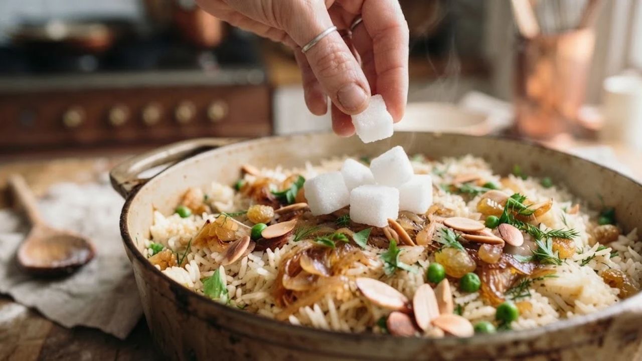 Basmati pilavının tane tane olmasının ve bembeyaz renginin sırrı buymuş! Suyuna 1 tane atan lezzeti yakalıyor