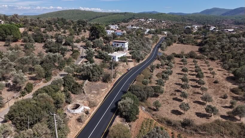 Bodrum’da Bir Mahallede Daha Yol Çalışması Tamamlandı (2)