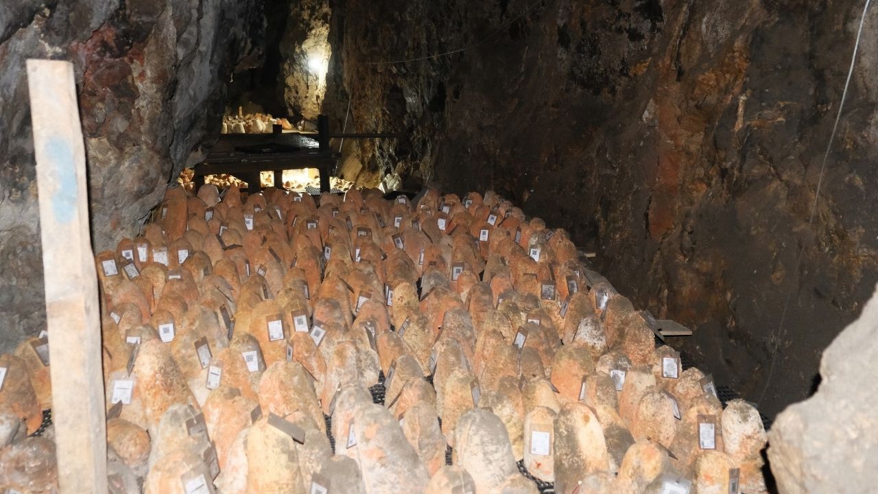 Dışı Kırmızı Değilse Dikkat! Bu Peynir 6 Ay Mağarada Bekletiliyor Divle Obruk Peyiniri'nin Sırrı (1)