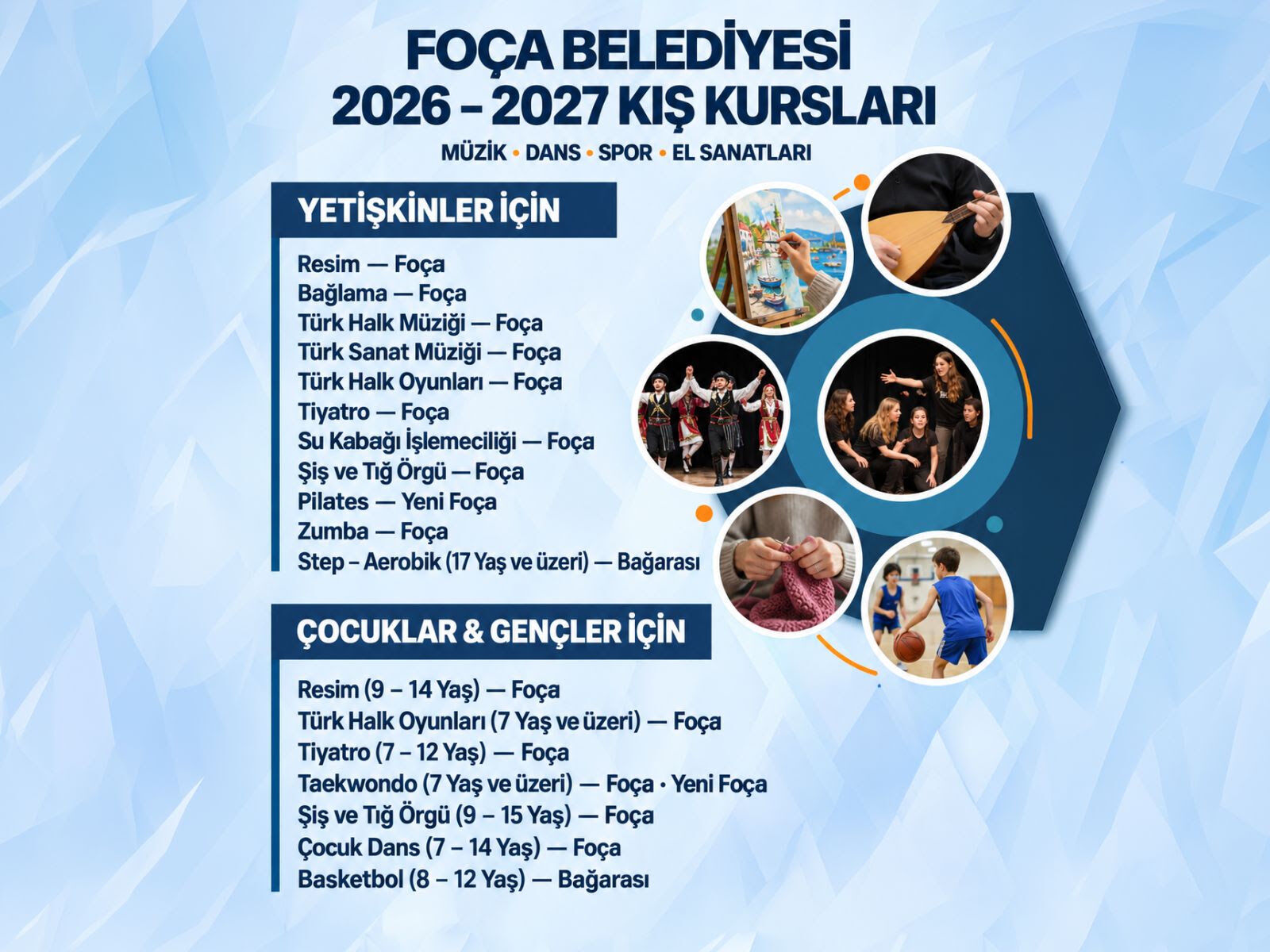 Foça’da Kurs Kayıtları Sürüyor Birçok Branşta Kontenjanlar Doldu (1)