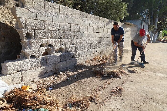 Gümüldür’de 42 Kişilik Ekip Sahaya Indi Sokak Sokak Temizlendi (1)
