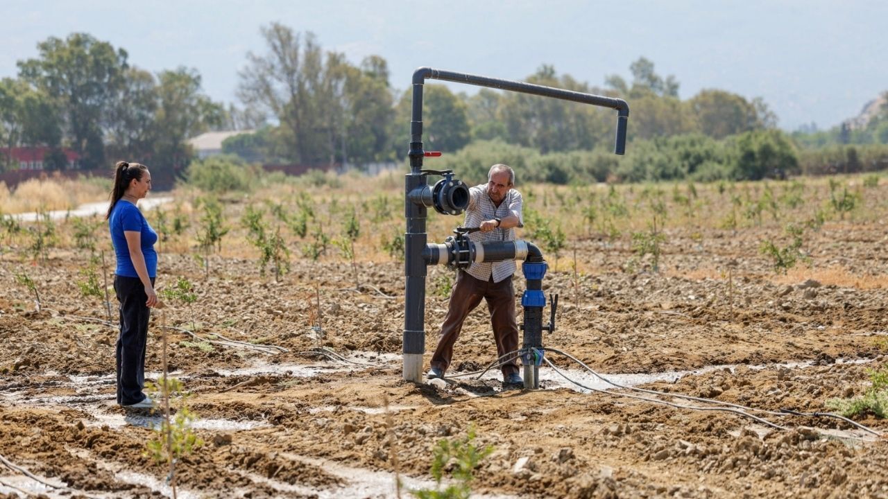 İzmir’de Tarımsal Sulamada Yeni Dönem Çiftçi Sadece Kullandığı Suya Ödeme Yapacak (2)