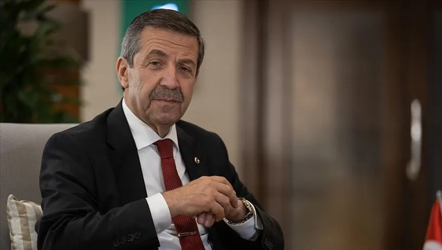 KKTC Dışişleri Bakanı Ertuğruloğlu'ndan Erdoğan'a teşekkür!