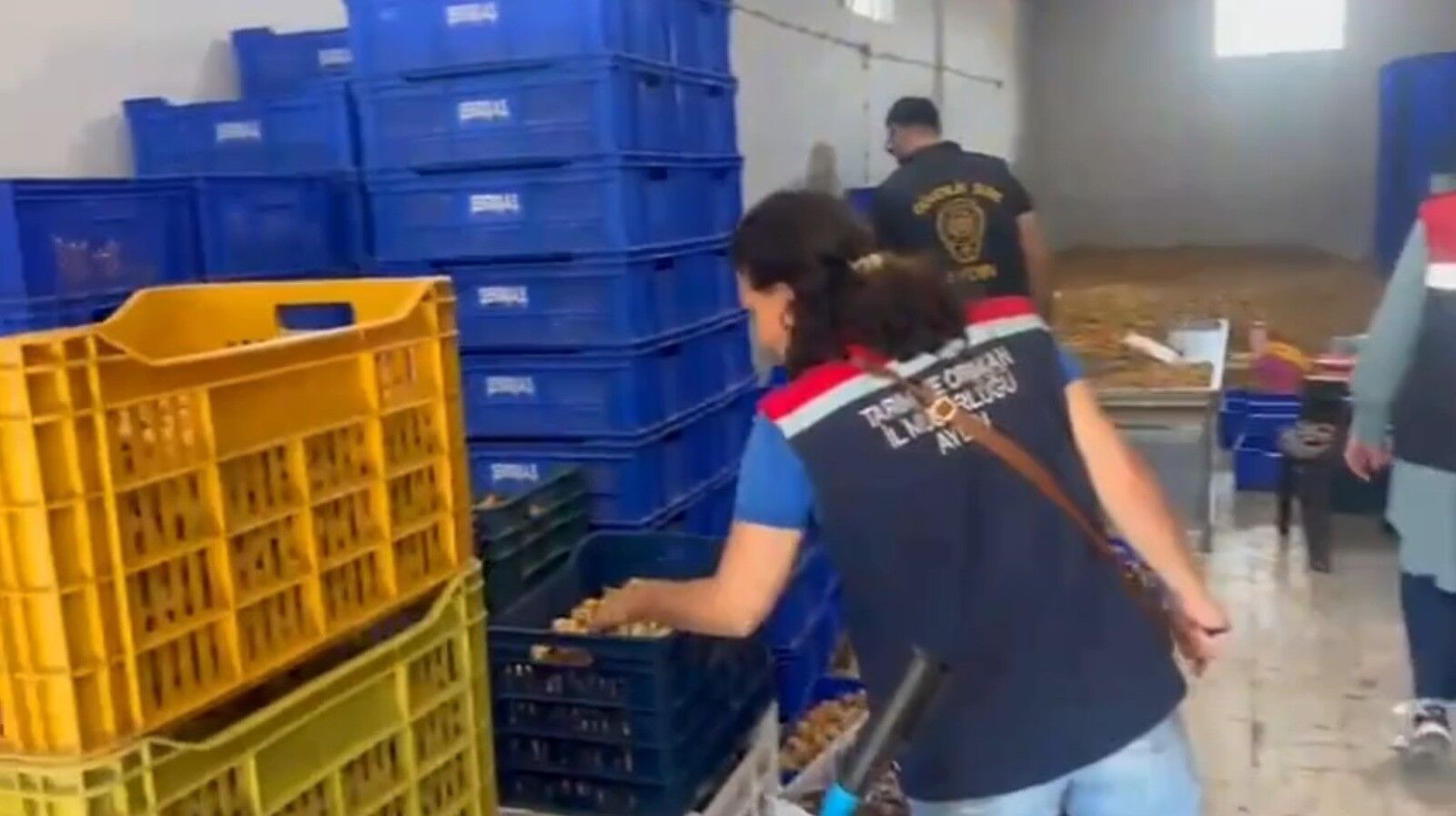 Kuru Incir Deposuna Baskın Tonlarca Ürüne El Konuldu (2)