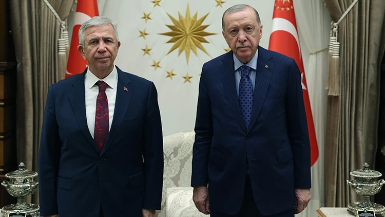 Erdoğan, Mansur Yavaş’ı kabul etti!