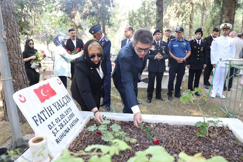 Menderes’te Önce Şehitler Anıldı, Ardından Gazilerle Buluşuldu (2)