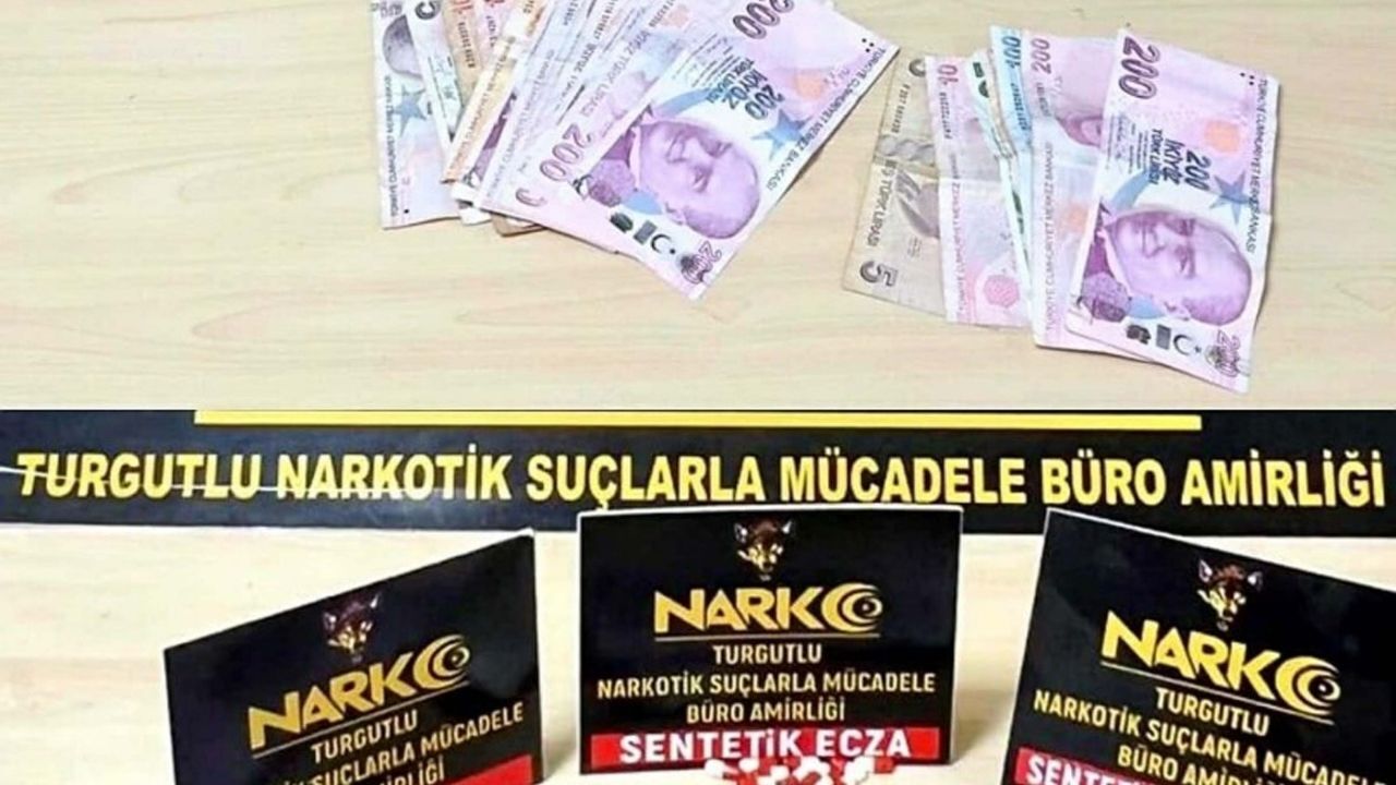 Turgutlu’da operasyon! 3 şüpheli gözaltına alındı, çok sayıda madde ele geçirildi