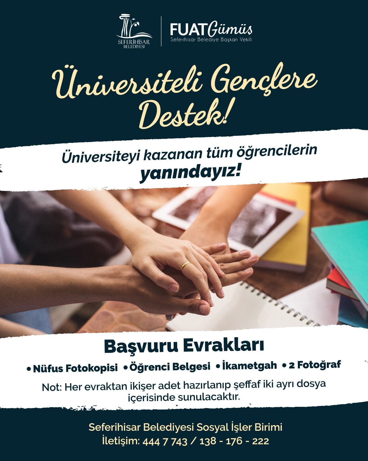 Seferihisar’da Üniversiteyi Kazanan Gençlere Destek Başvurular Başladı-1