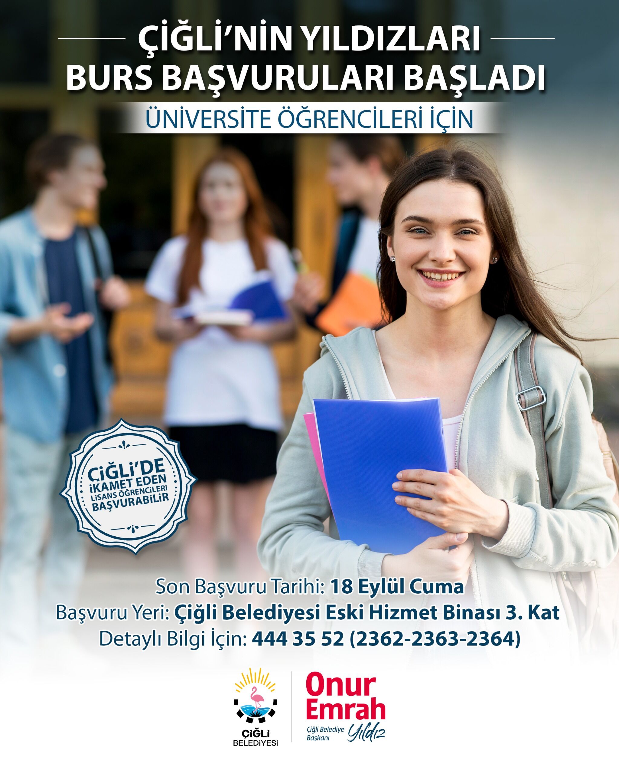 Üniversite Öğrencilerine Müjde! Çiğli’de Burs Başvuruları Başladı (1)