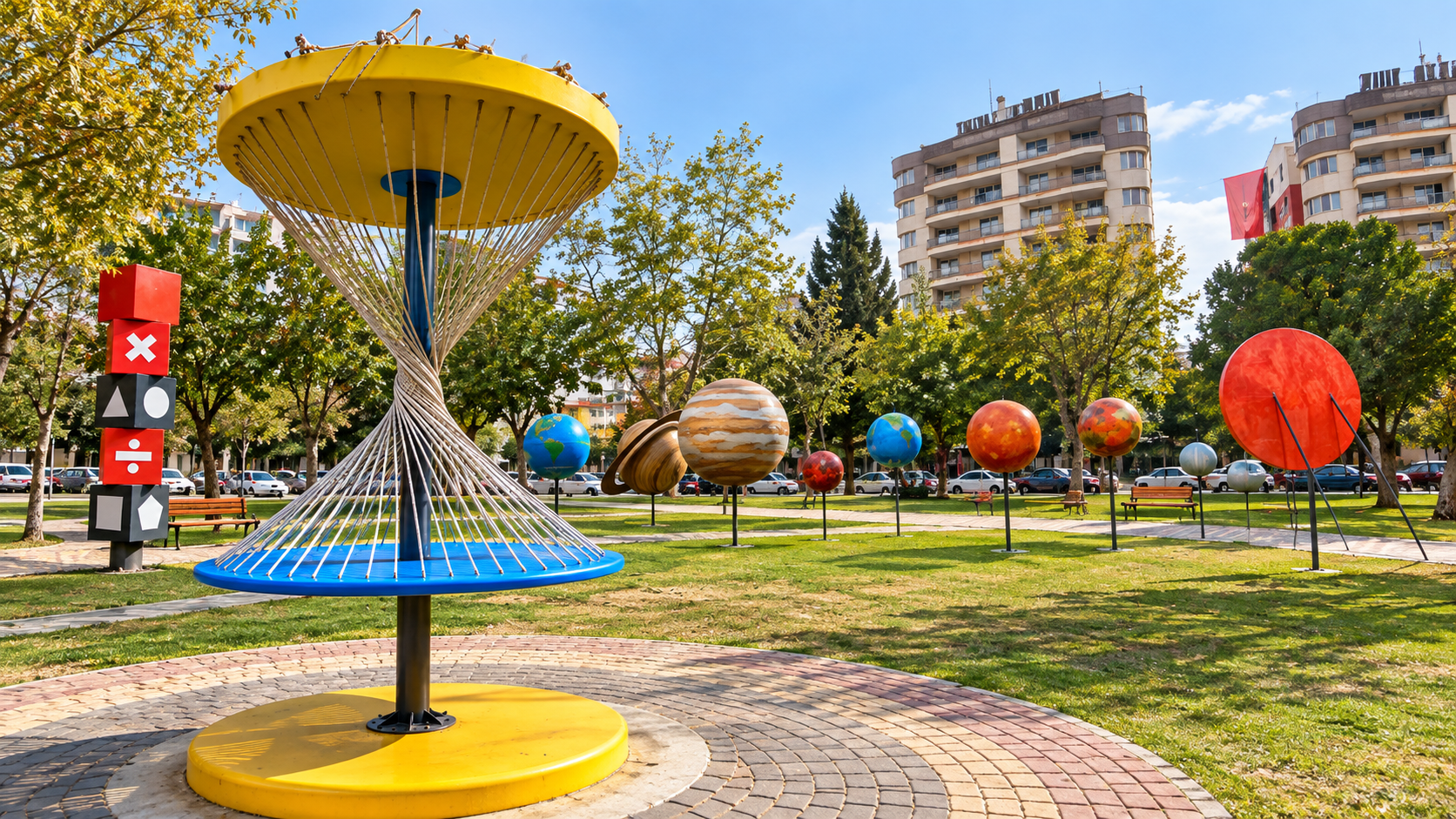 Yaz bitti diye çocukları eve kapatmayın! İzmir’de oyun oynarken matematik öğrenilen parkın girişi de ücretsiz