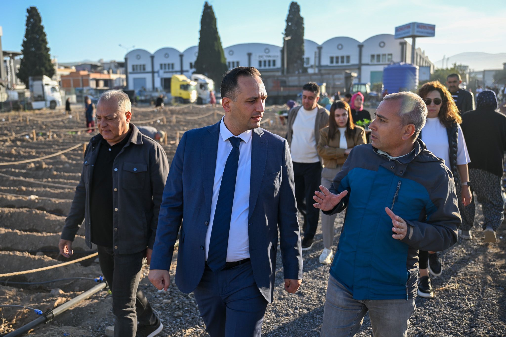 Bornova’da Bir Ilk! Şebeke Suyu Kullanmadan Tarım Yapılacak (1)