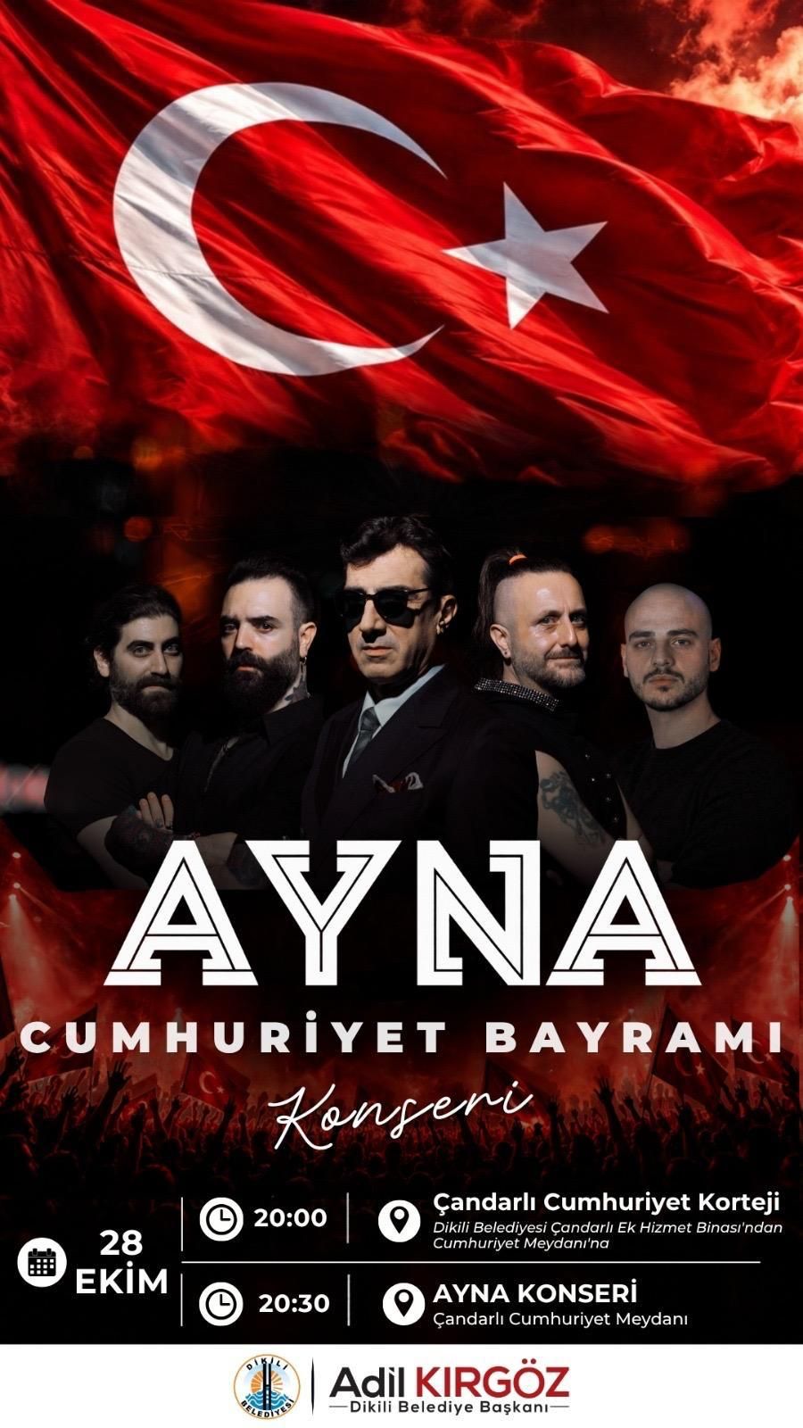Dikili'de Cumhuriyet Coşkusu Meydanlara Taşacak İşte Kutlama Programı (1)