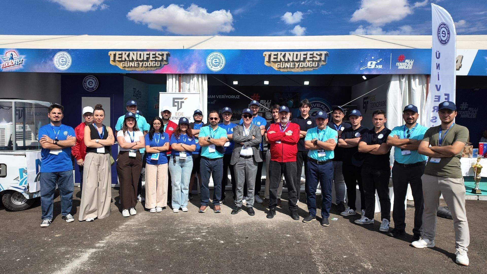 Ege Üniversiteli Gençler Teknofest’te Hünerlerini Sergiledi (2)