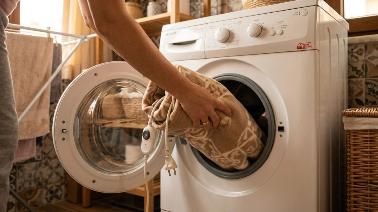 Elektrikli battaniyenizi temizlerken yapılan bu hata pahalıya patlayabilir! Meğer doğru yıkama yöntemi buymuş