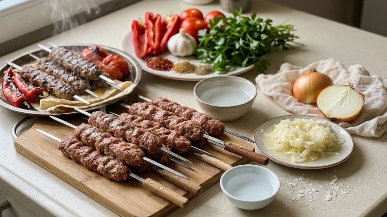 Evde yumuşacık şiş köfte yapmak bu tarifle artık çok kolay! Dağılmaması için bu detaya dikkat!
