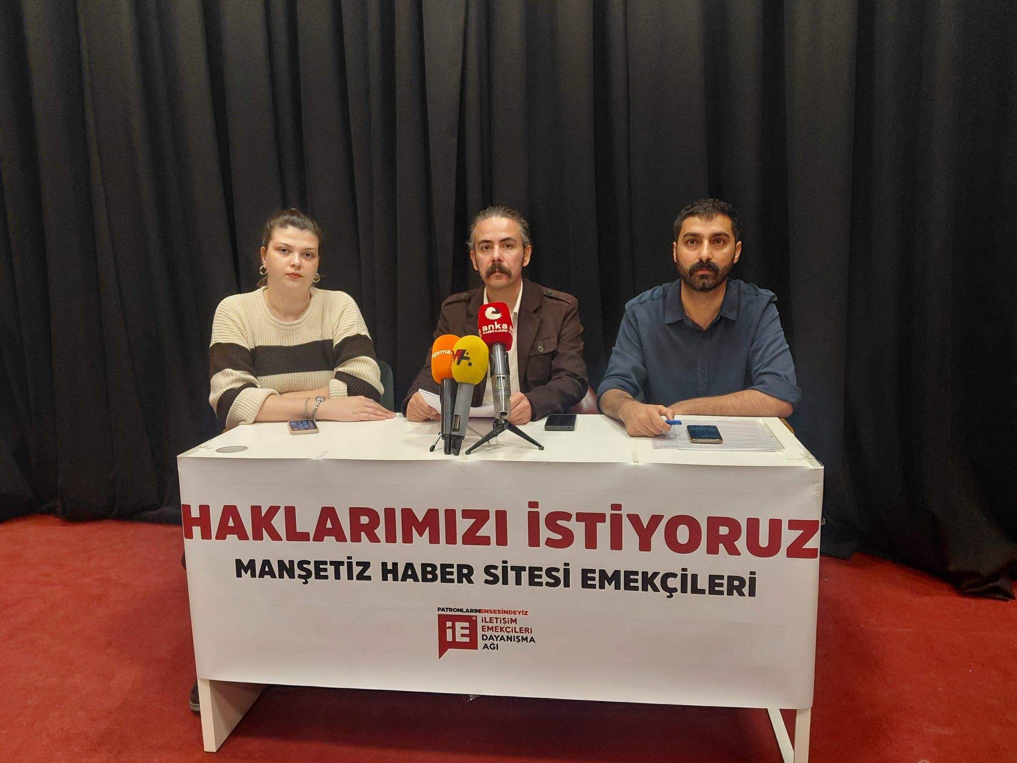 Manşetiz emekçileri kamuoyuna seslendi! “Ne eksik ne fazla; biz hakkımızı istiyoruz”
