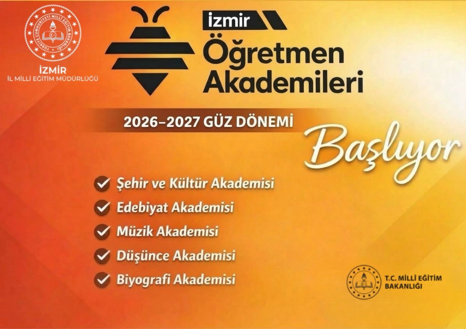 İzmir’de Öğretmenler Için Beş Farklı Akademi Kapılarını Açıyor İşte Eğitim Programının Detayları