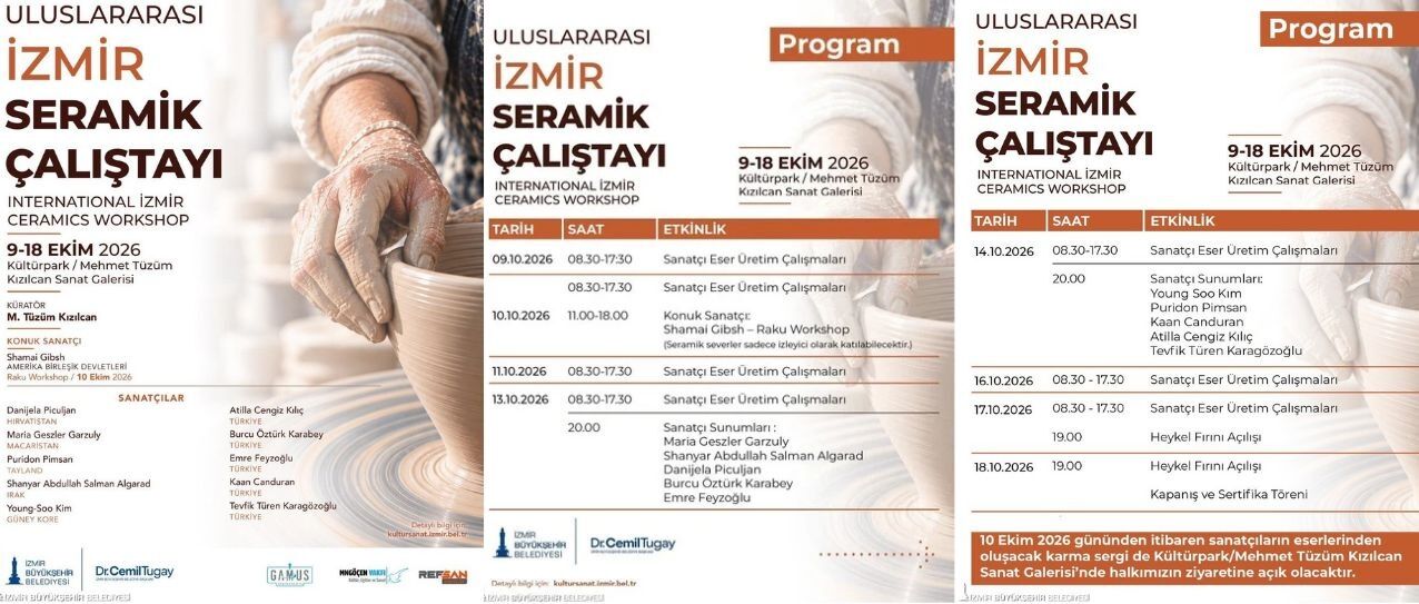 İzmir’de Seramik Müzesi Için Ilk Adım! 6 Ülkeden Sanatçılar Gelecek