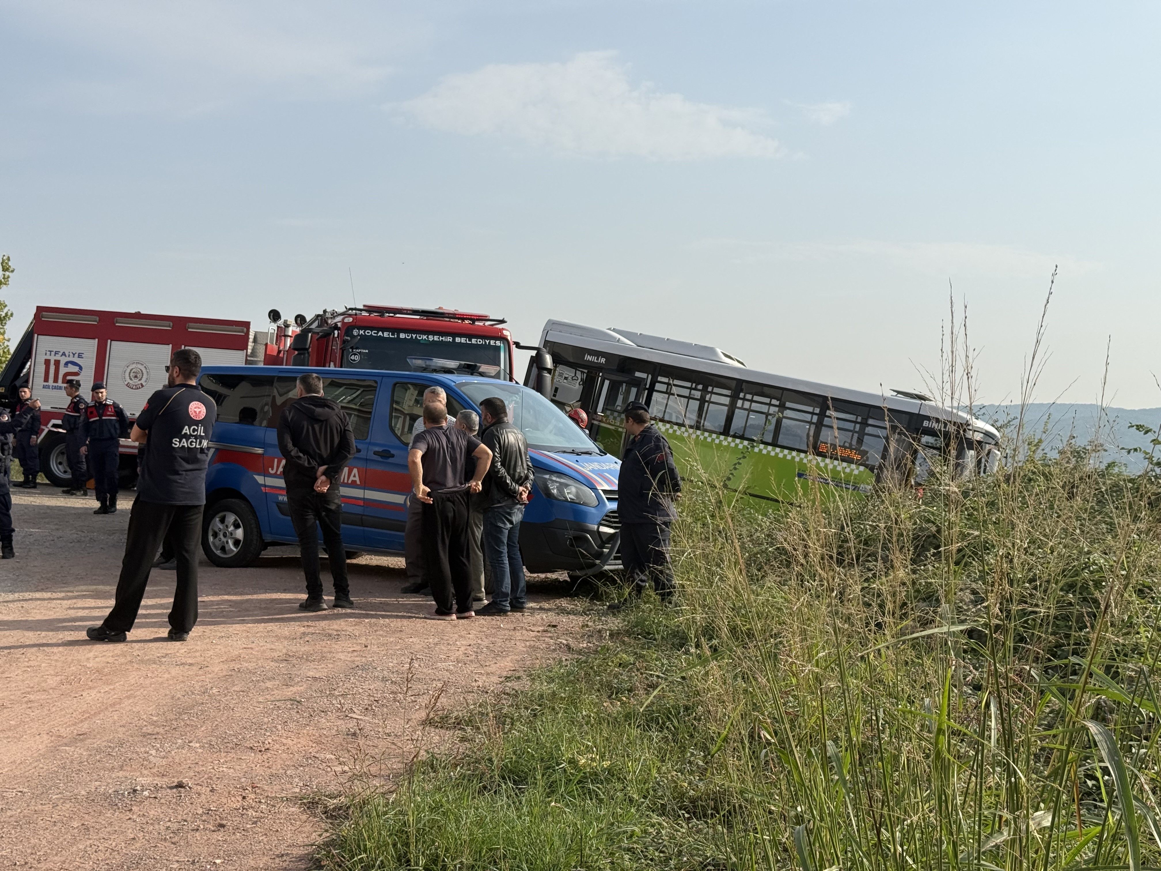 İzmit’te Feci Olay! Kendi Kullandığı Otobüsün Altında Kalarak Hayatını Kaybetti (2)