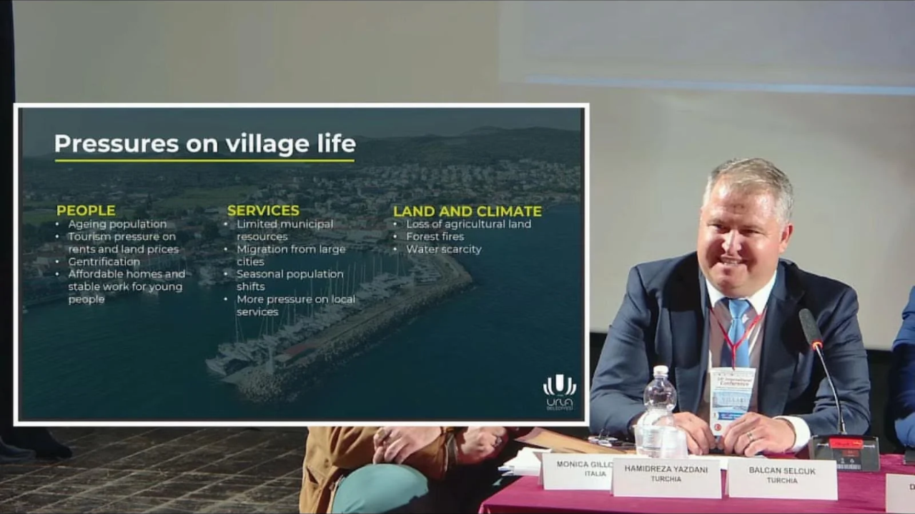 Tarımdan turizme uzanan yaklaşım! Urla’nın yerel kalkınma modeli İtalya’da anlatıldı