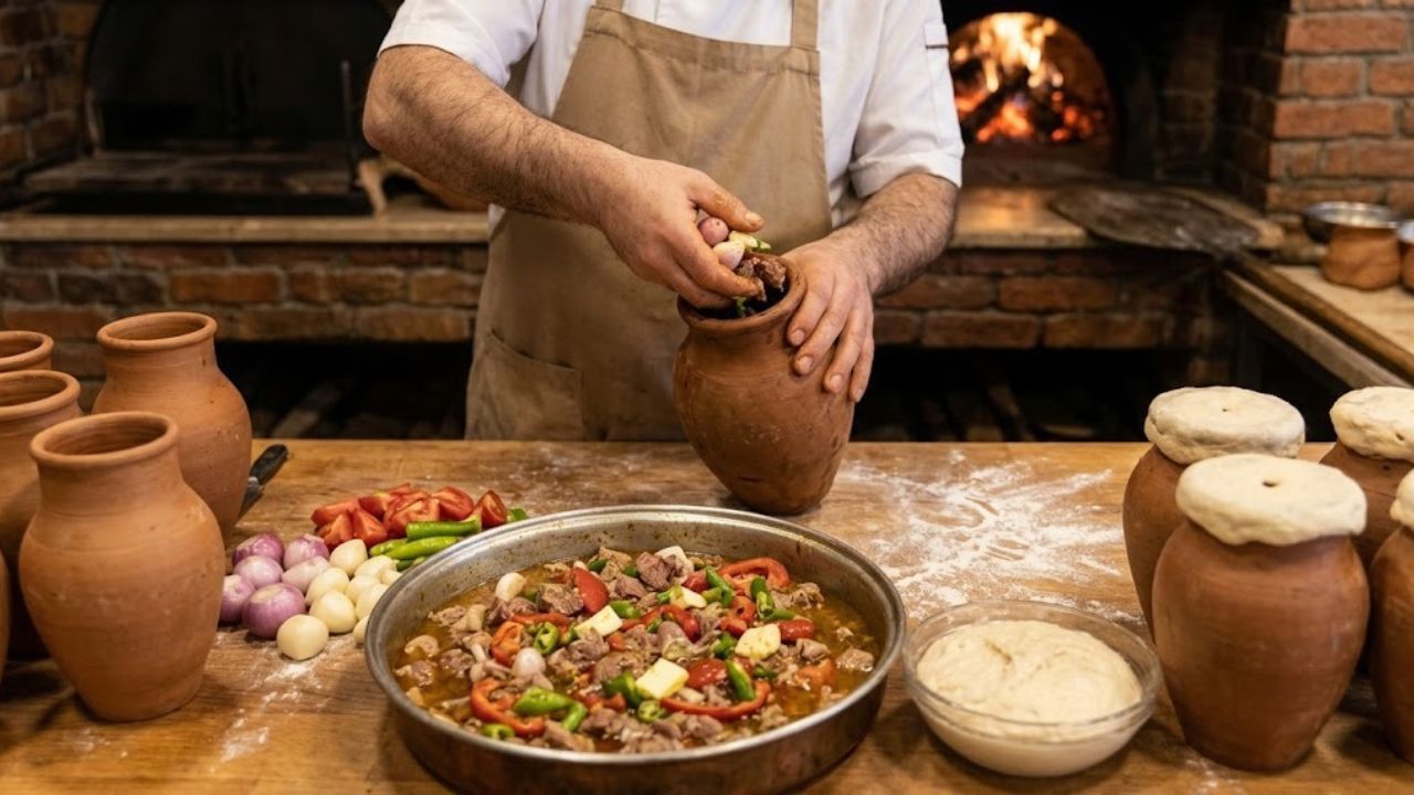 Saatlerce pişiyor, lezzeti katlanıyor! Testi Kebabının sırrı ortaya çıktı: Etin lokum gibi olmasını sağlayan buymuş