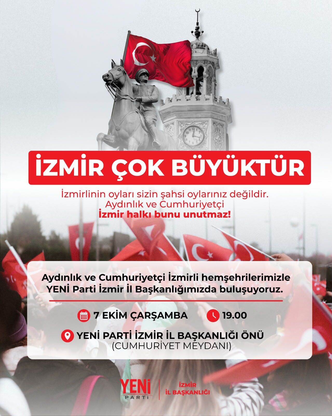 Yeni Partili Gucten Cumhuriyet Meydani Cagrisi 3