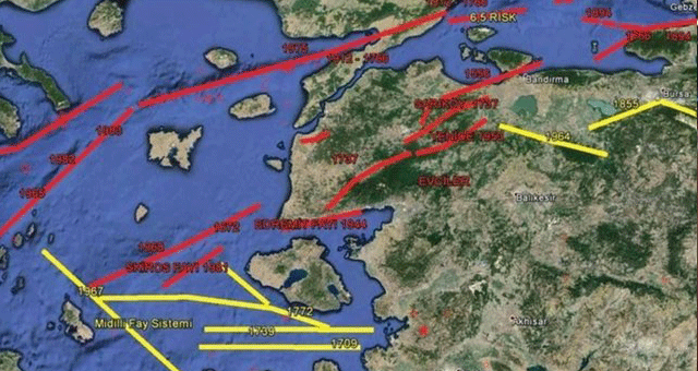İzmir kaç fay hattı var?